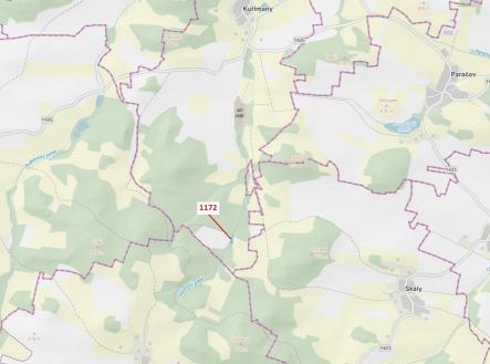 Prodej - pozemek, les, 875 m²