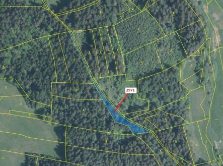 Prodej - pozemek, les, 1 723 m²