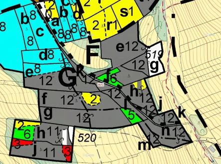 Prodej - pozemek, les, 1 723 m²
