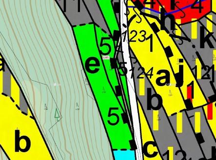 Prodej - pozemek, les, 849 m²
