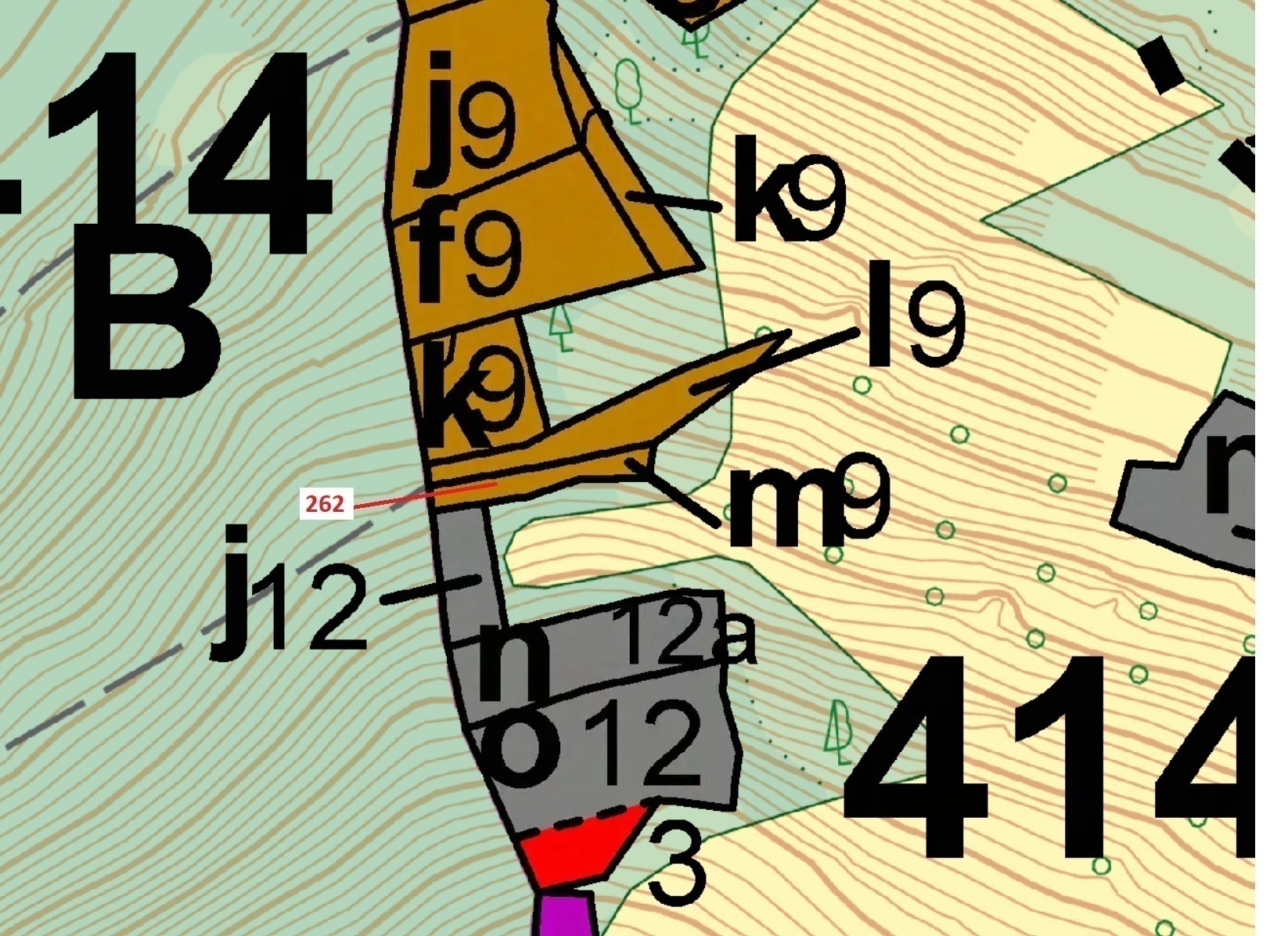 Lesní pozemek o výměře 273 m2, podíl 1/1, katastrální území Zděchov, obec Zděchov, obec s rozšířenou