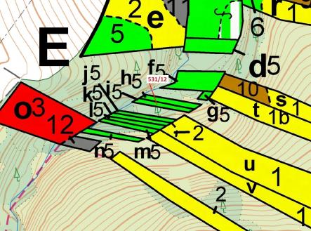 Prodej - pozemek, les, 281 m²