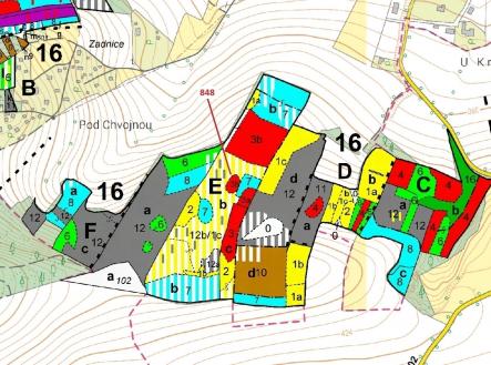 Prodej - pozemek, les, 81 658 m²