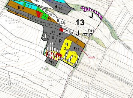 Prodej - pozemek, les, 7 049 m²