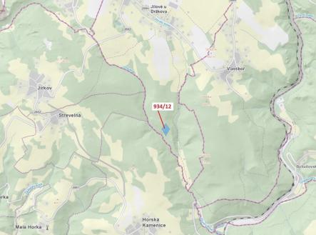 Prodej - pozemek, les, 10 166 m²