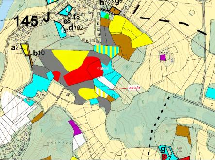 Prodej - pozemek, les, 2 895 m²
