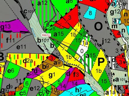 Prodej - pozemek, les, 3 439 m²