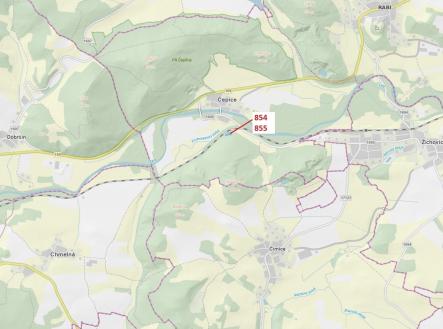 Prodej - pozemek, les, 2 561 m²