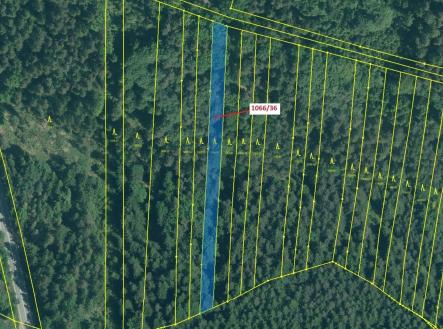 Prodej - pozemek, les, 1 983 m²