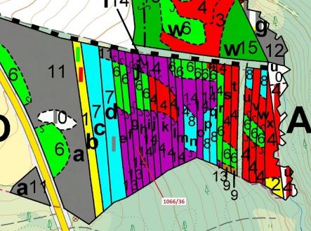 Prodej - pozemek, les, 1 983 m²