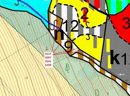 Prodej - pozemek, les, 1 649 m²