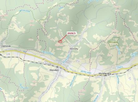 Prodej - pozemek, les, 788 m²