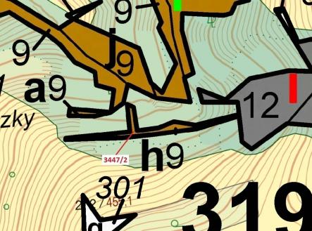 Prodej - pozemek, les, 550 m²