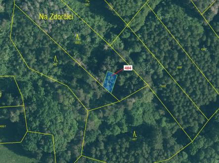 Prodej - pozemek, les, 90 m²