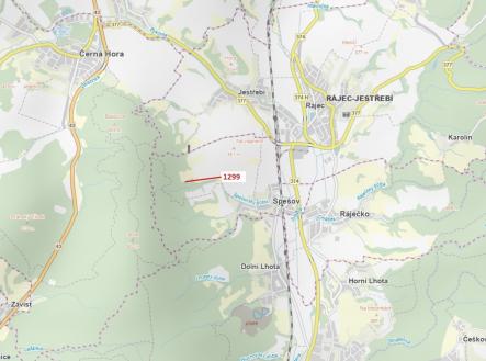 Prodej - pozemek, les, 114 m²