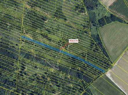 Prodej - pozemek, les, 6 275 m²