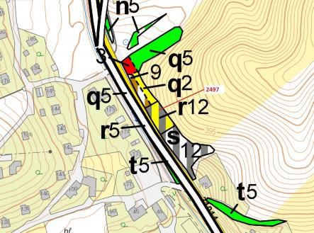 Prodej - pozemek, les, 797 m²