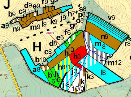 Prodej - pozemek, les, 1 321 m²