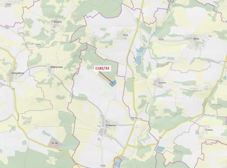 Prodej - pozemek, les, 16 134 m²