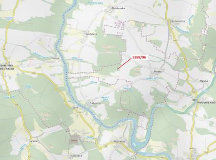 Prodej - pozemek, les, 1 630 m²