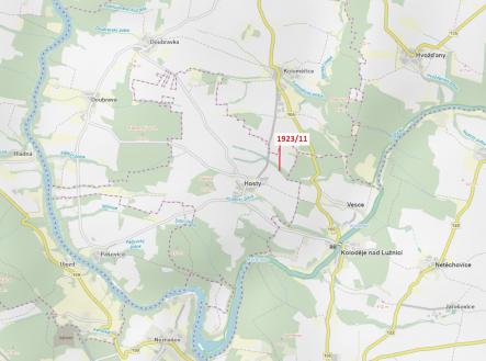 Prodej - pozemek, les, 323 m²