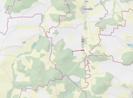 Prodej - pozemek, les, 2 526 m²