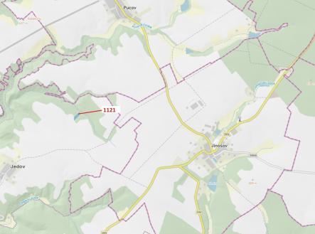 Prodej - pozemek, les, 2 998 m²