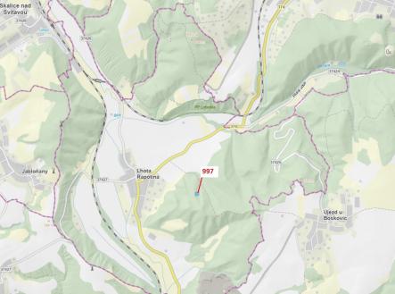 Prodej - pozemek, les, 1 938 m²