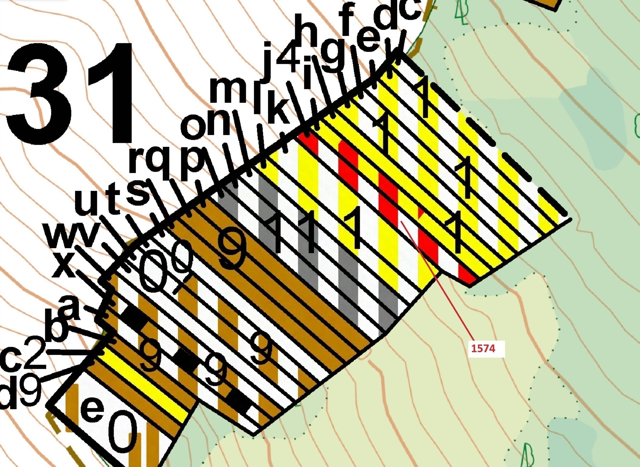 Lesní pozemek o výměře 885 m2, podíl 1/1, katastrální území Březník, obec Březník, obec s rozšířenou