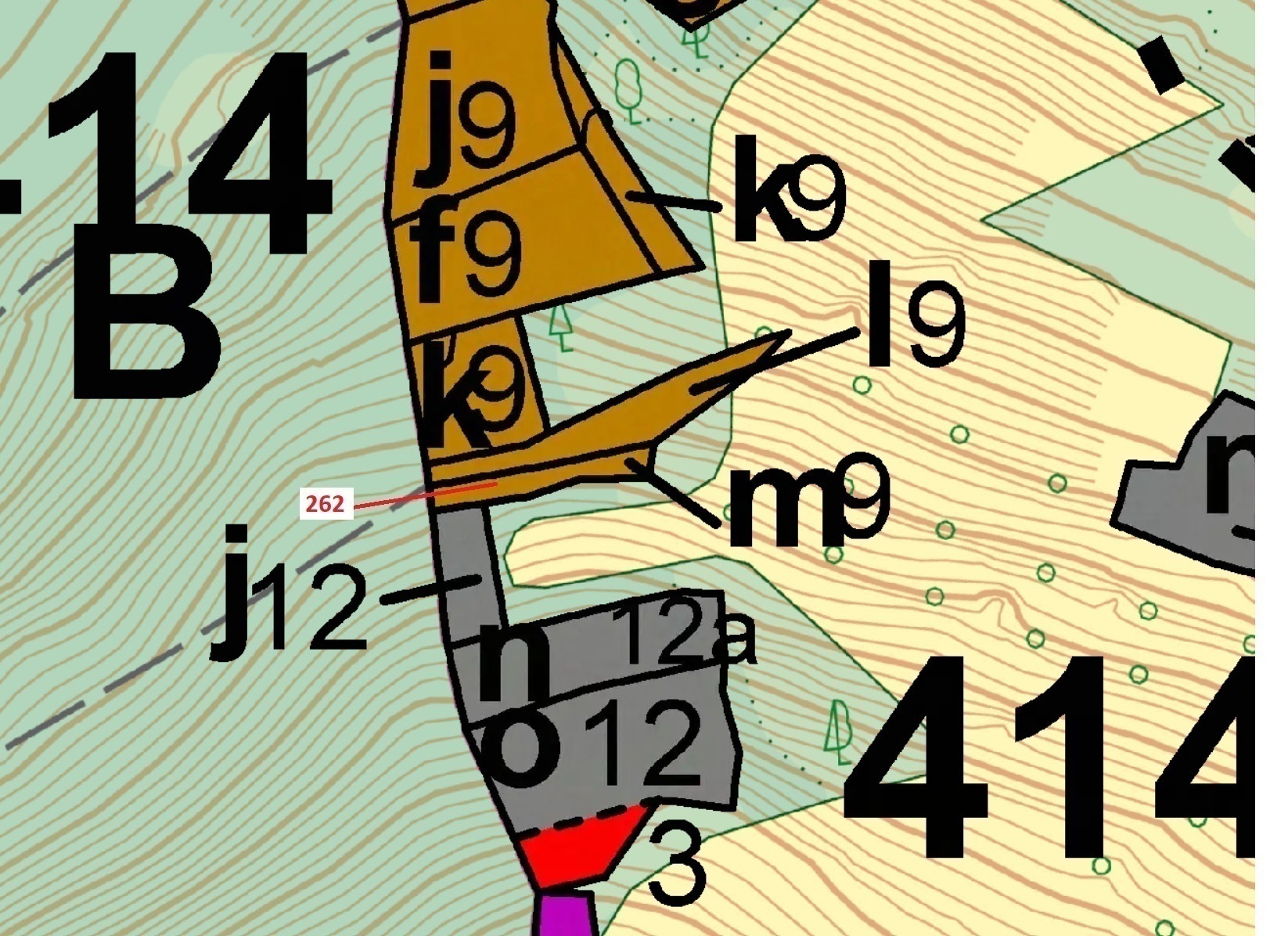 Lesní pozemek o výměře 273 m2, podíl 1/1, katastrální území Zděchov, obec Zděchov, obec s rozšířenou