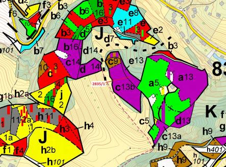 Prodej - pozemek, les, 2 117 m²