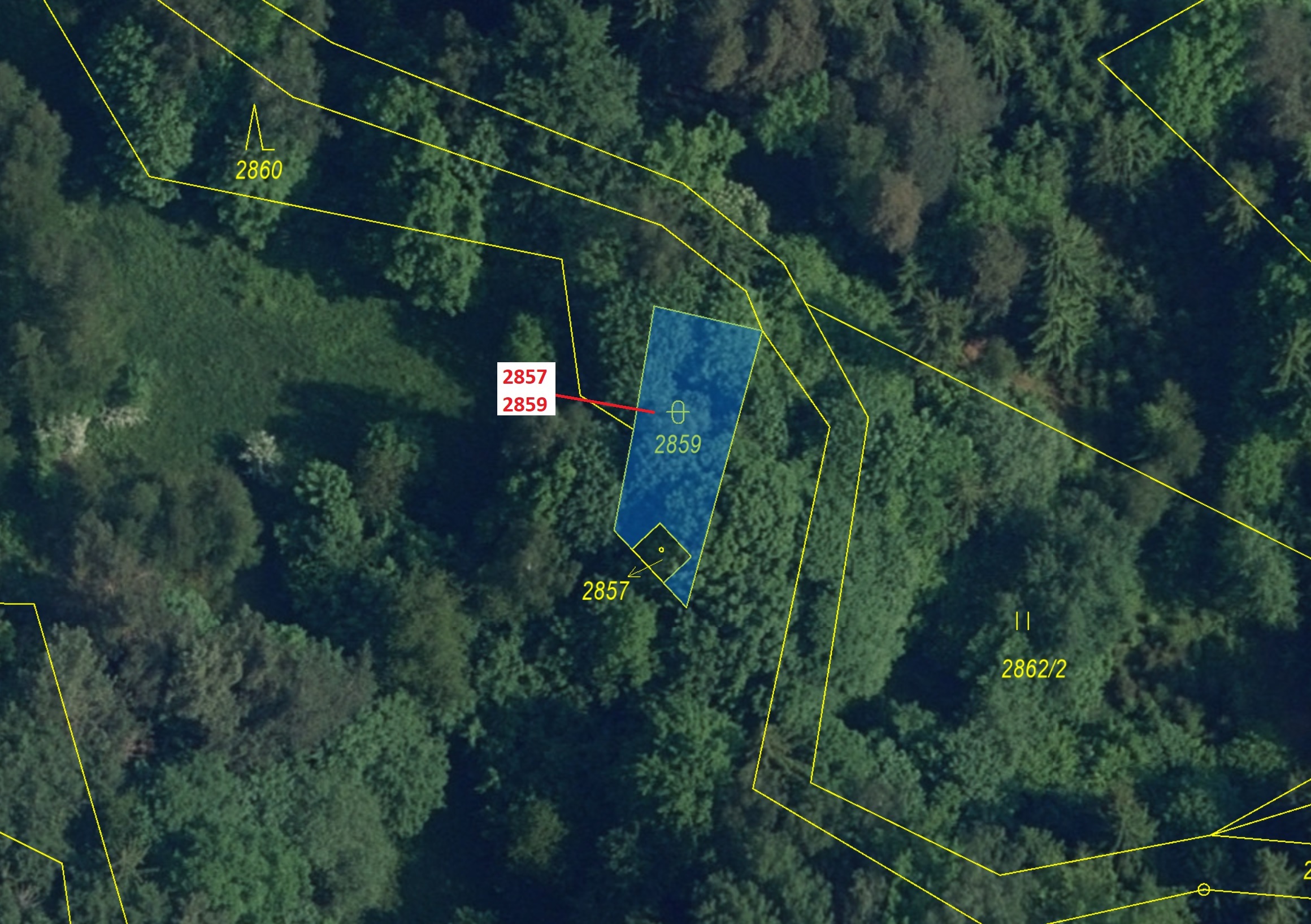 Zastavěná plocha a nádvoří a ostatní plocha o výměře 199 m2, podíl 1/1, katastrální území Český Dub,
