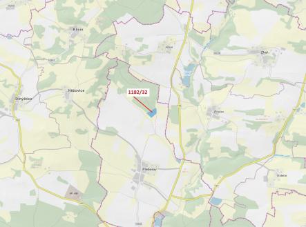 Prodej - pozemek, les, 16 134 m²