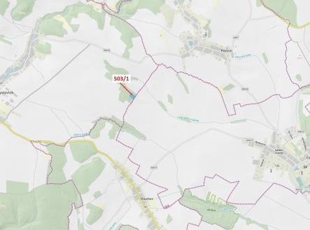 Prodej - pozemek, les, 7 049 m²