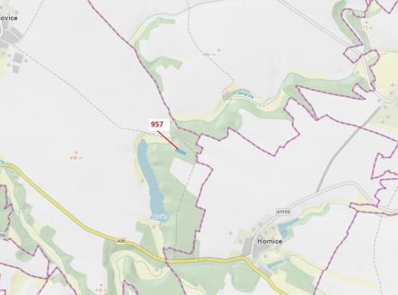 Prodej - pozemek, les, 2 344 m²