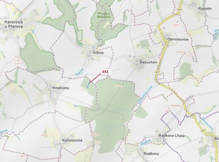 Prodej - pozemek, les, 5 428 m²