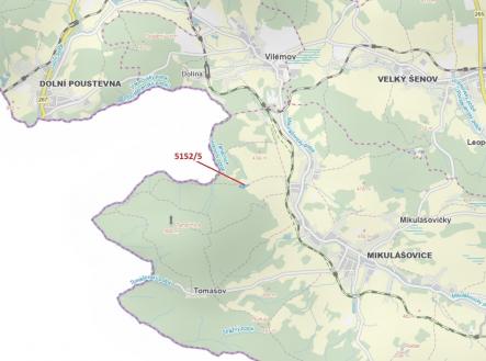 Prodej - pozemek, les, 4 741 m²