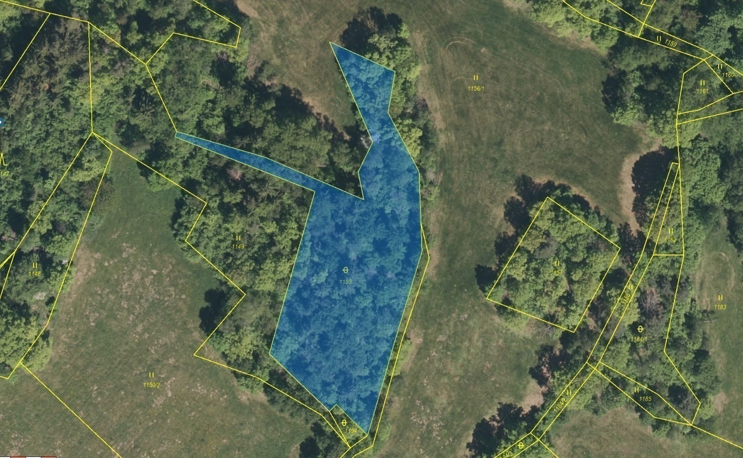 Ostatní plocha o výměře 3813 m2, podíl 1/1, katastrální území Setěchovice, obec Zálezly, obec s rozš