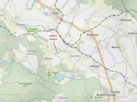 Prodej - pozemek, les, 2 271 m²