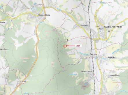 Prodej - pozemek, les, 420 m²