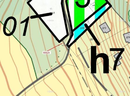 Prodej - pozemek, les, 28 m²