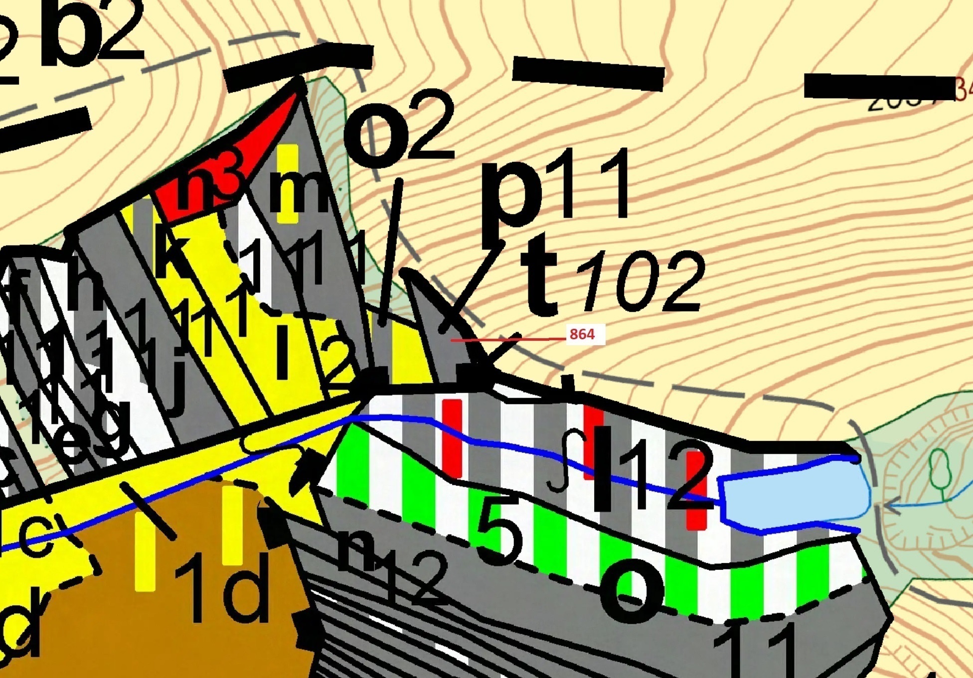 Lesní pozemek o výměře 297 m2, podíl 1/1, katastrální území Spešov, obec Spešov, obec s rozšířenou p
