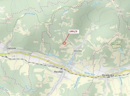 Prodej - pozemek, les, 115 m²