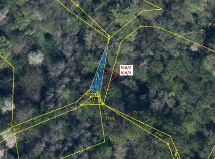 Prodej - pozemek, les, 85 m²