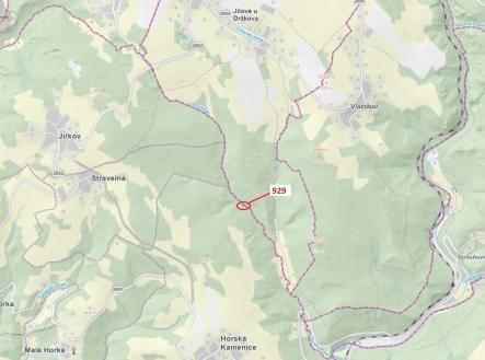 Prodej - pozemek, les, 151 m²