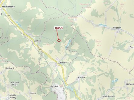 Prodej - pozemek, les, 18 m²