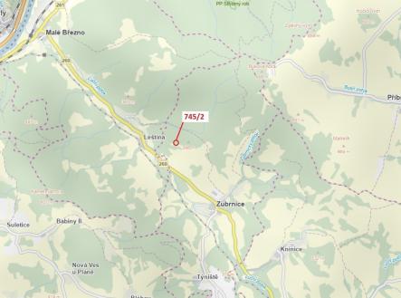 Prodej - pozemek, les, 5 m²