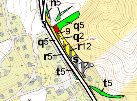 Prodej - pozemek, les, 797 m²