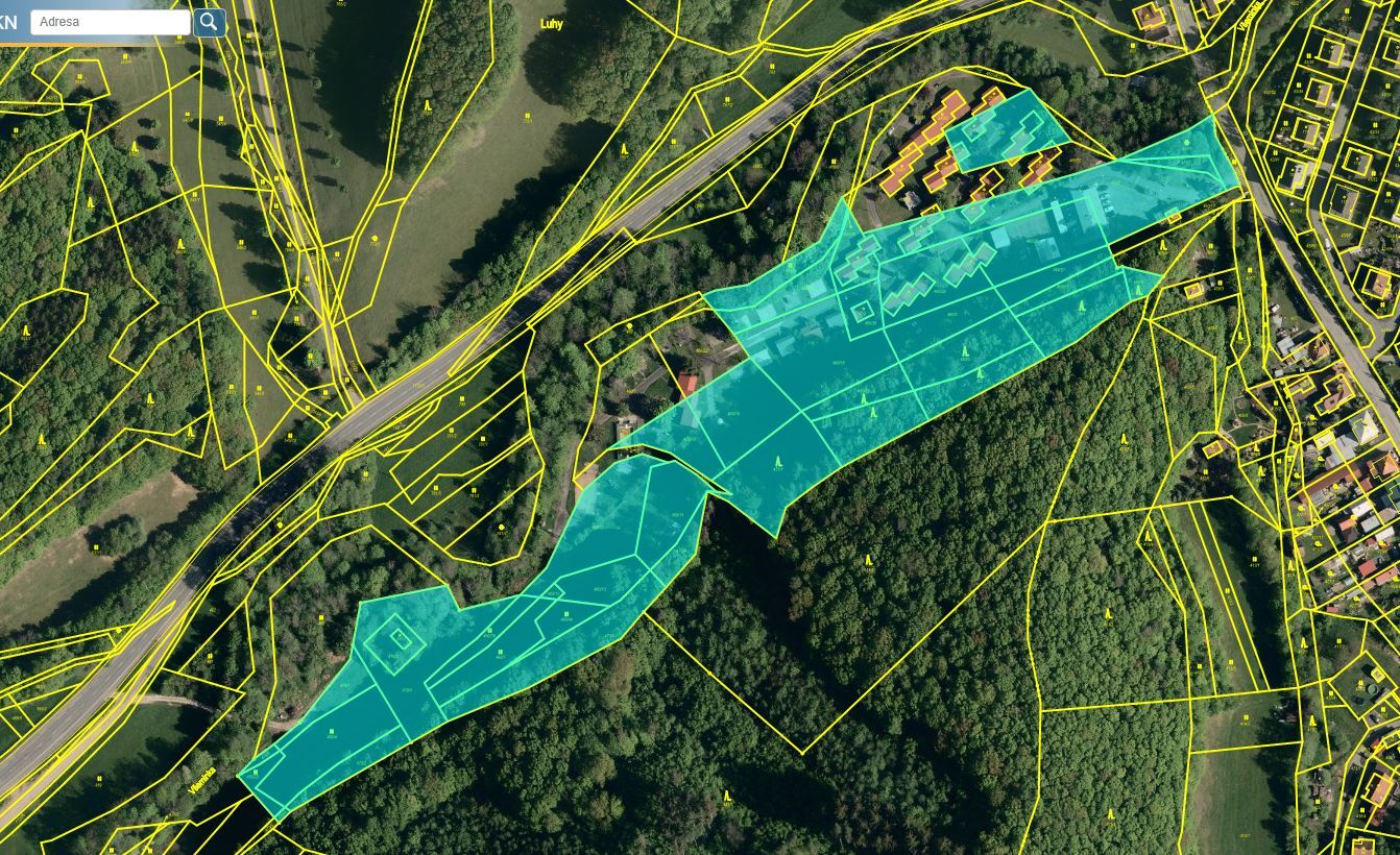 Rekreační areál Dešná, okres Zlín