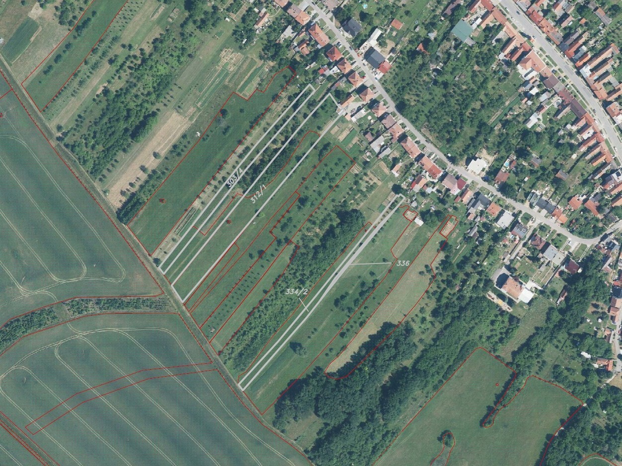 Pozemek o velikosti 10906m2, Podolí nad Olšavou